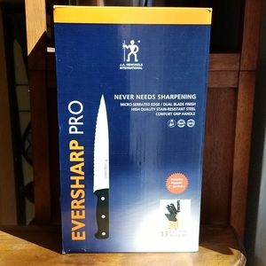 J.A. Henckels 13 piece knife block set